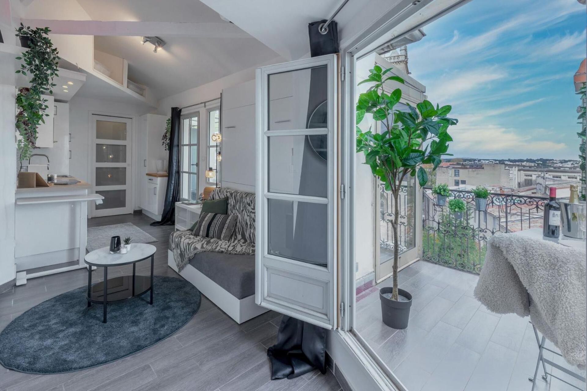 La Terrasse, Vue Sur Les Toits De Montpellier Apartment Екстериор снимка