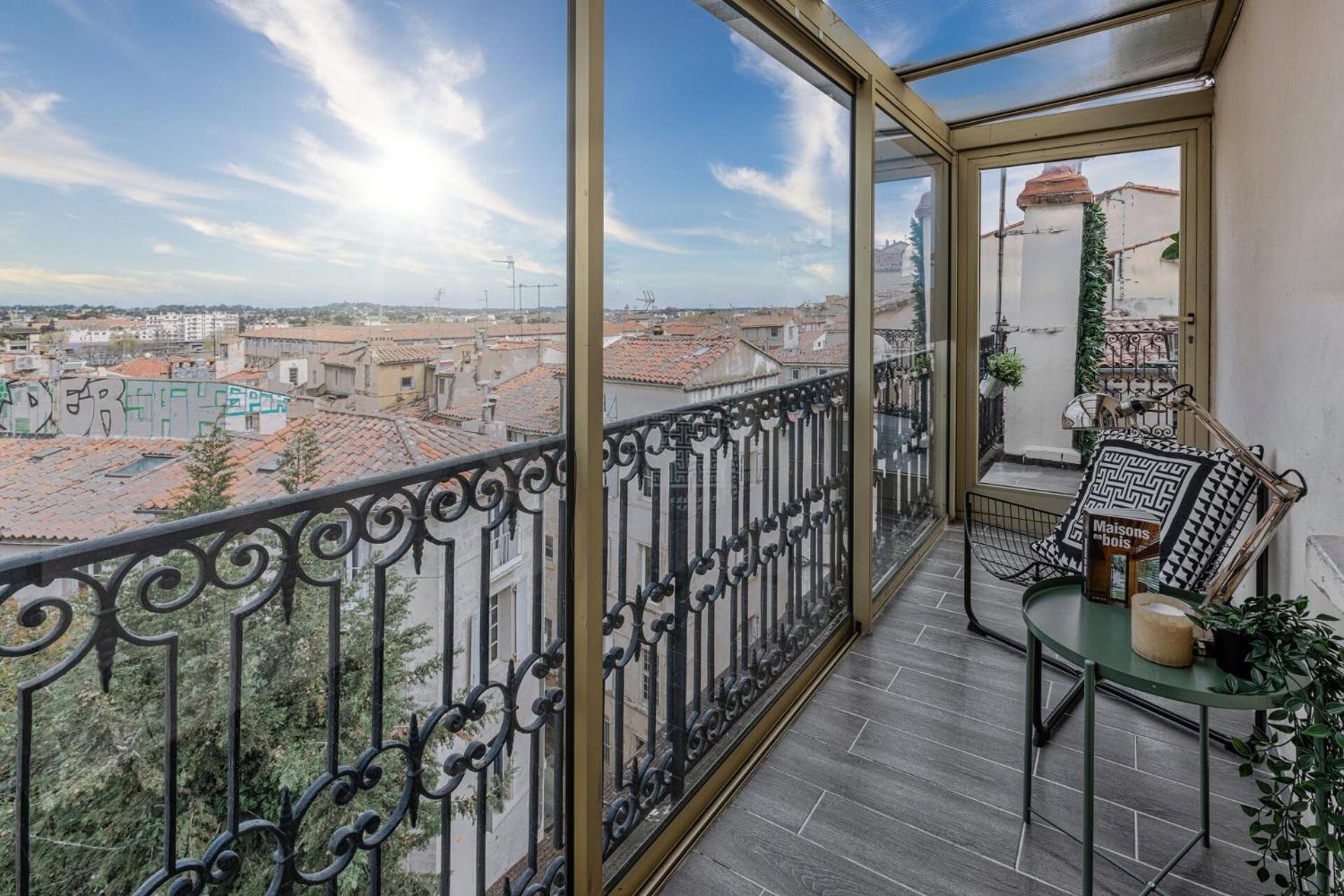 La Terrasse, Vue Sur Les Toits De Montpellier Apartment Екстериор снимка